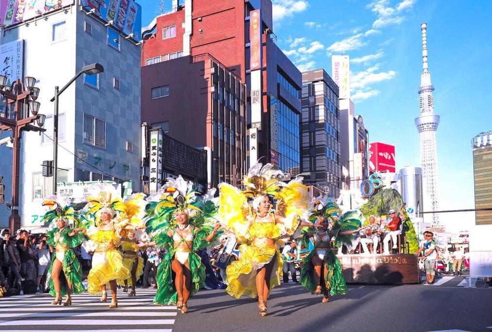 *301 Oshiage Sta 3mins Walk! Wi-fi Elevator อพาร์ทเม้น